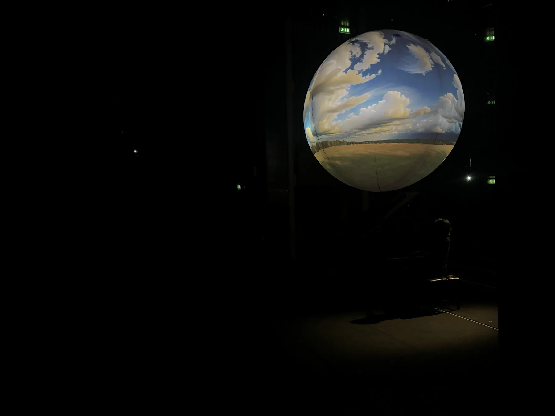 Sphere projection mapping setup detail