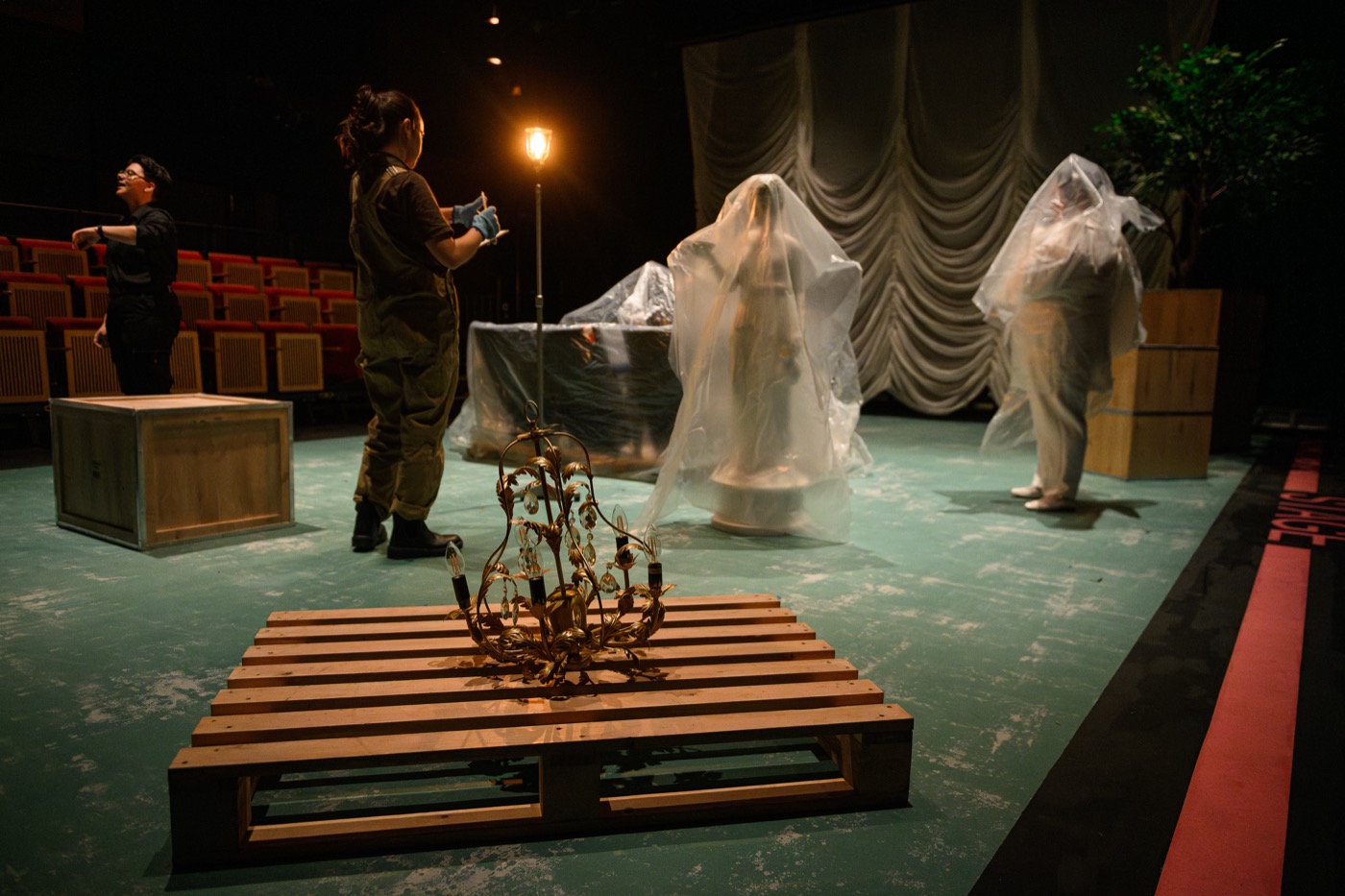 Spring Opera Scenes chandelier practicals photo