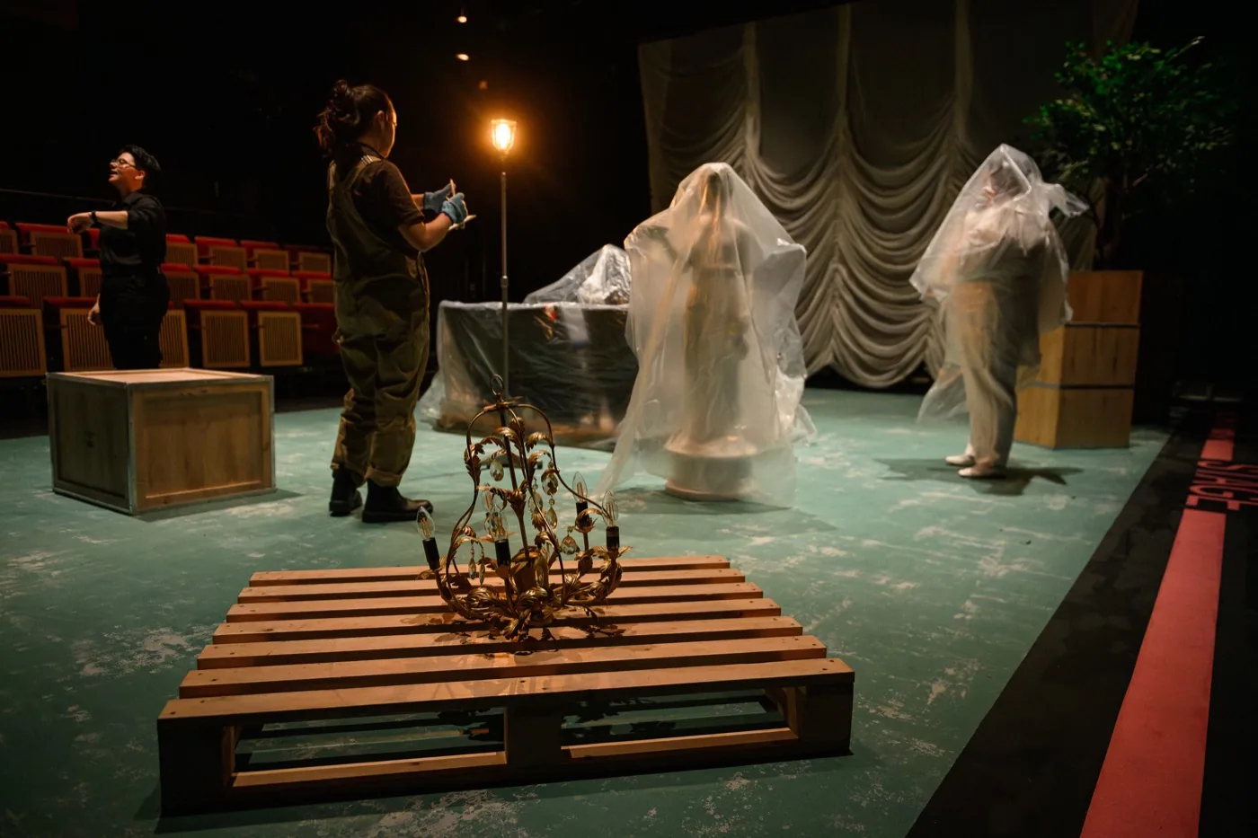 Spring Opera Scenes chandelier practicals photo
